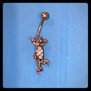 Lizard Belly Ring 🦎